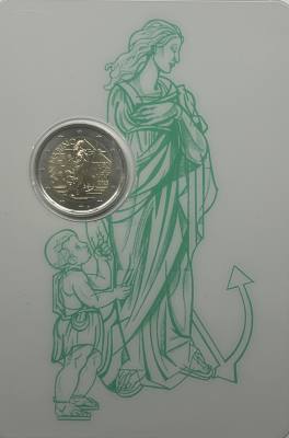 HEUR0690 MONEDA SAN MARINO 2 EUROS 2025 COIN CARD