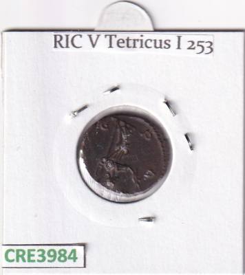 CRE3984 MONEDA ROMANA  ANTONINIANO COLONIA TETRICO I PAX 273-274