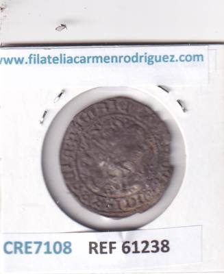 CRE7108 MONEDA ESPAÑA ENRIQUE IV 1 REAL CUENCA 1454-74 PLATA
