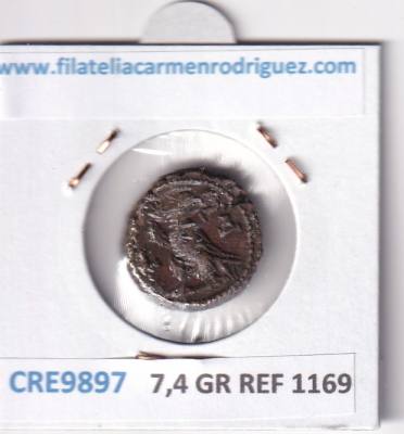 CRE9897 MONEDA TETRADRACMA ALEJAMDRIA SIGLO III BRONCE