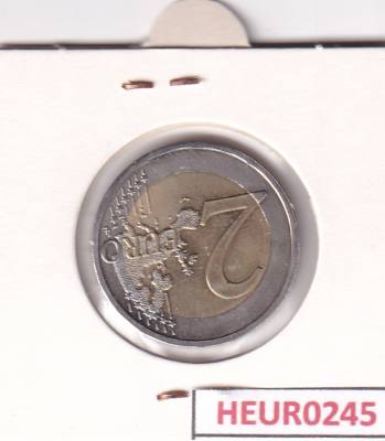 HEUR0245 MONEDA GRECIA 2 EUROS 2015 (Bandera europea)