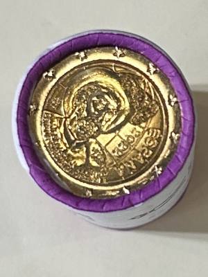 HEUR0697 MONEDA ESPAÑA 2 EUROS 2022 (Vuelta al mundo) CARTUCHO