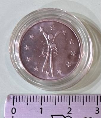 CREXP291 MEDALLA HOMENAJE AL ECU SIN CIRCULAR 