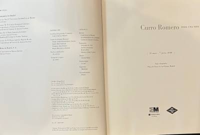 M016 LIBRO CURRO ROMERO TODA UNA VIDA