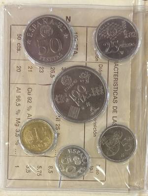 CREXP707 CARTERA MONEDA ESPAÑA MUNDIAL 1982 *80 NUEVAS