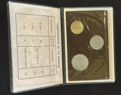 CREXP708 CARTERA MONEDA ESPAÑA MUNDIAL 1975 *77 NUEVAS