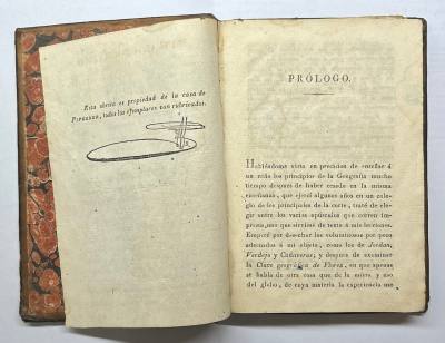 L101 LIBRO ANTIGUO MANUAL GEOGRAFICO 1831 BARCELONA VER FOTOS