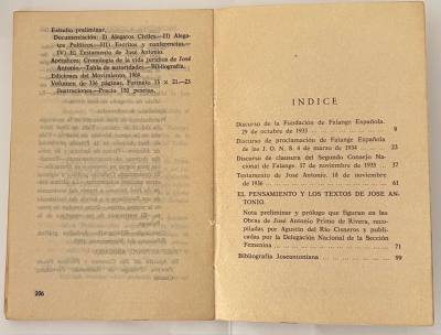 L120 LOTE 2 DOCUMENTOS Y LIBRITO TEMA FALANGE VER FOTOS