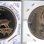 MEDALLA WWF 30 ANIVERSARIO 1986