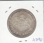 MONEDA MONACO 100 FRANCOS 1982 PLATA - Imagen 2