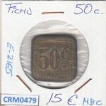 CRM0479 FICHA 50 CENTIMOS MBC