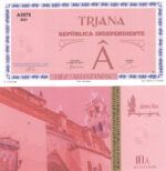 T001 BILLETE SERIE TRIANA REPUBLICA INDEPENDIENTE - Imagen 3
