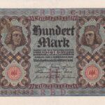 CRBX1000 BILLETE ALEMANIA 100 MARCOS 1920 SIN CIRCULAR