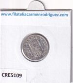 CRE5109 MONEDA ESPAÑA ALFONSO XIII 50 CTS 1892 *9*2 PLATA - Imagen 2