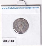 CRE5110 MONEDA ESPAÑA ALFONSO XIII 50 CTS 1889 *8*9 MPMPLATA - Imagen 2