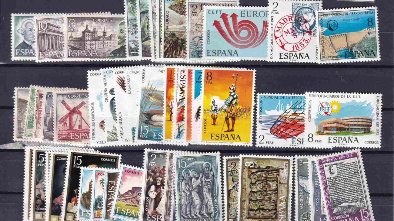 coleccion de sellos de españa