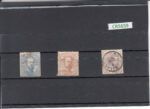 CRS659 SELLOS ESPAÑA Nº CAT 119-125 Y 127 LUJO USADOS