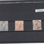 CRS659 SELLOS ESPAÑA Nº CAT 119-125 Y 127 LUJO USADOS