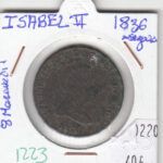 CRE1223 MONEDA ESPAÑA ISABEL II 8 MARAVEDIS 1836 SEGOVIA