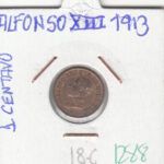 CRE1288 MONEDA ESPAÑA ALFONSO XIII 1 CENTIMO 1913
