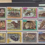 CRSEXT0286 SELLOS VENEZUELA Nº CAT 668-73 - AV 778-83 X CON CHARNELA