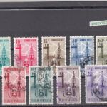 CRSEXT0288 SELLOS VENEZUELA Nº CAT AEREOS AV 349-57 USADOS