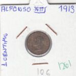 CRE1261 MONEDA ESPAÑA ALFONSO XIII 1 CENTIMO 1913