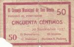 CRBL0050 BILLETE LOCAL ESPAÑA DON BENITO MC