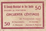 CRBL0051 BILLETE LOCAL ESPAÑA DON BENITO MBC+