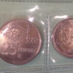 C1980 SERIE DE 4 VALORES MONEDAS ESPAÑA 1980 ESTRELLA 81