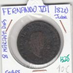 CRE1328 8 MARAVEDIS FERNANDO VII 1820 JUBIA