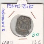 CRE1310 MONEDA ESPAÑA FELIPE III 8 MARAVEDIS COBRE