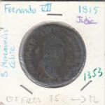 CRE1353 MONEDA ESPAÑA FERNANDO VII 8 MARAVEDIES 1815 JUBIA