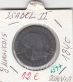 CRE1377 MONEDA ESPAÑA ISABEL II 8 MARAVEDIS 1840 SEGOVIA