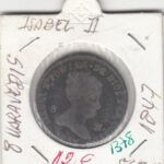 CRE1378 MONEDA ESPAÑA ISABEL II 8 MARAVEDIS 1847 SEGOVIA