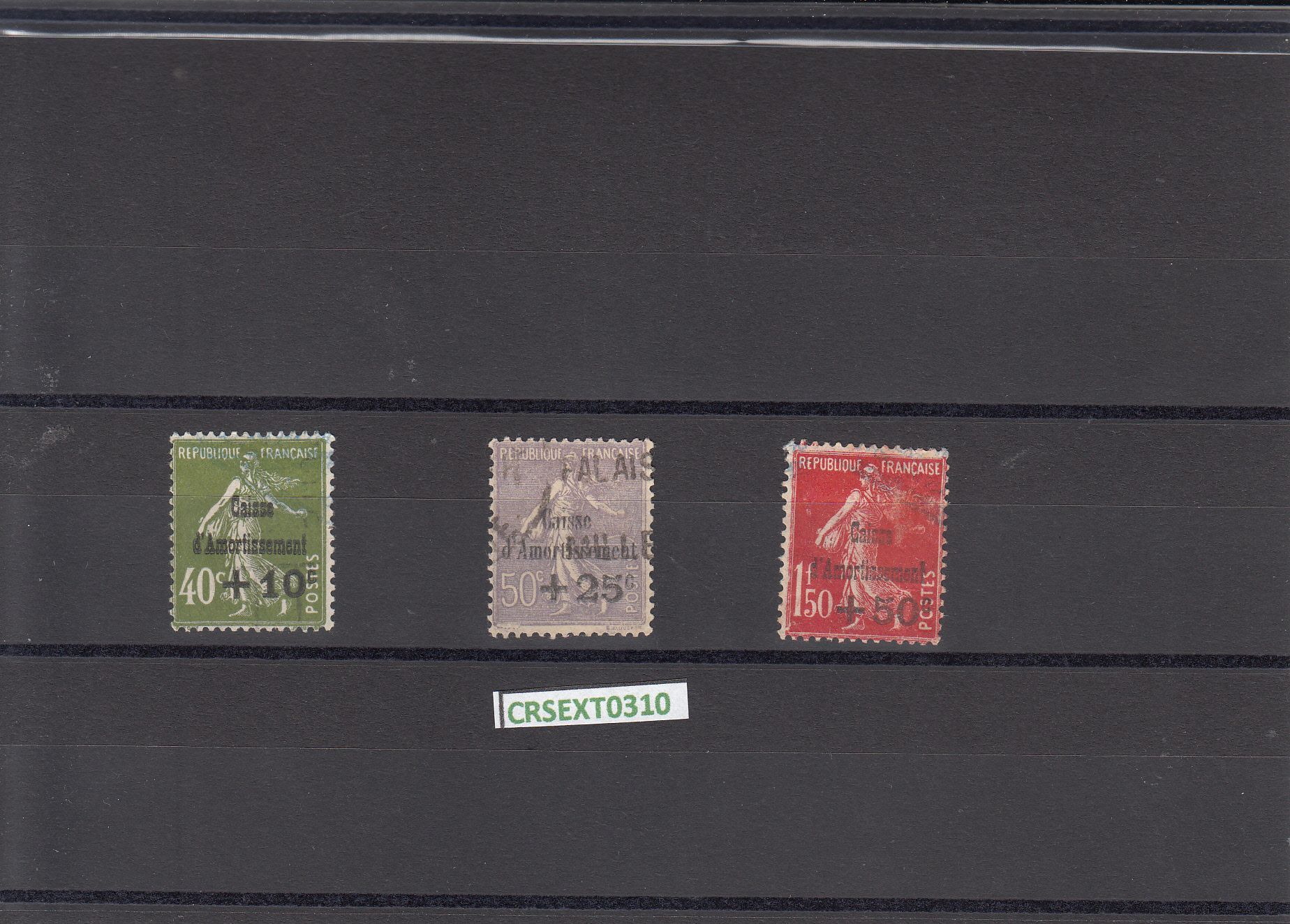 imagen-13-10743.jpg CRSEXT0310 SELLOS FRANCIA Nº CAT 275-7 USADOS - Imagen 1