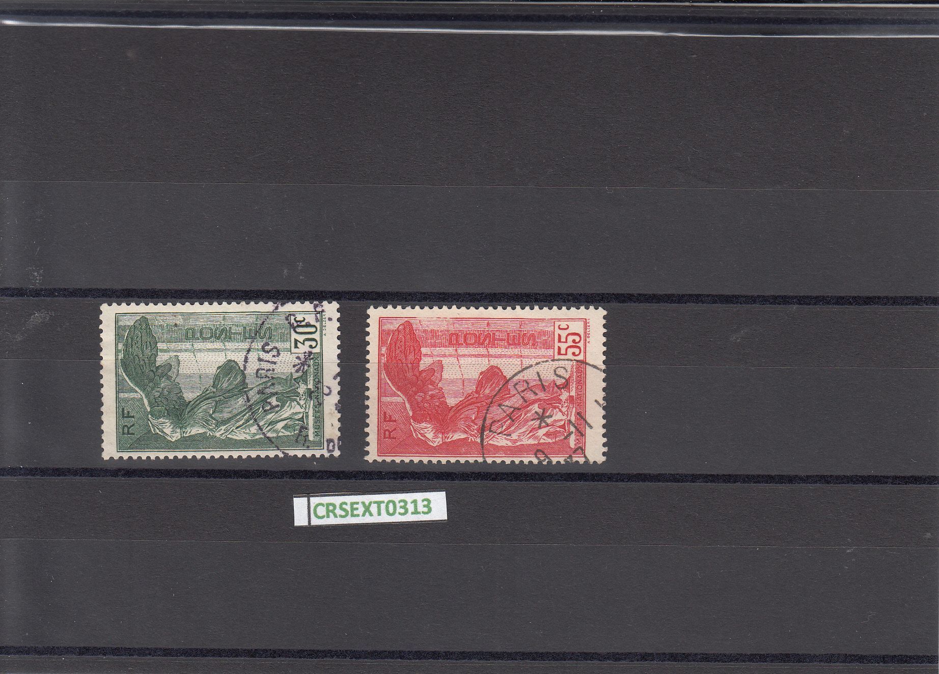 imagen-13-10746.jpg CRSEXT0313 SELLOS FRANCIA Nº CAT 354-5 USADOS - Imagen 1