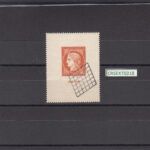 CRSEXT0318 SELLO FRANCIA Nº CAT 841 USADO