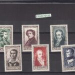 CRSEXT0320 SELLOS FRANCIA Nº CAT 891-6 EL 891 LEVE DESCARNADURA X CON CHARNELA