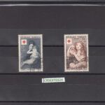 CRSEXT0324 SELLOS FRANCIA Nº CAT 1006-7 USADOS