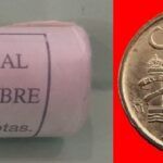 C1988 CARTUCHO CON 25 MONEDAS ESPAÑA 100 PESETAS 1988 SIN CIRCULAR