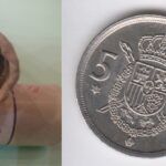 C1975 CARTUCHO CON 50 MONEDAS ESPAÑA 5 PESETAS 1975 ESTRELLA 78 SIN CIRCULAR
