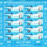 CRSEXT0386 SELLOS ISLA DE MAN TEMA EUROPA 1985 MINIPLIEGOS XX SIN CHARNELA