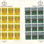 CRSEXT0345 SELLOS LIECHTENSTEIN TEMA EUROPA 1981 MINIPLIEGOS XX SIN CHARNELA