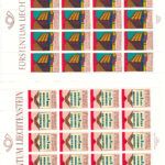 CRSEXT0381 SELLOS LIECHTENSTEIN TEMA EUROPA 1990 MINIPLIEGOS XX SIN CHARNELA