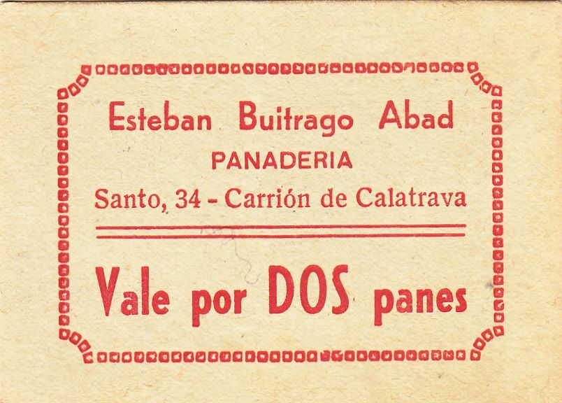 imagen-13-11139.jpg CRBL0055 CUPON PANADERIA ESTEBAN BUITRAGO MBC - Imagen 1