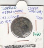 CRE1460 MONEDA IBERA MEDIA UNIDAD CASTULO 160-130 A.C