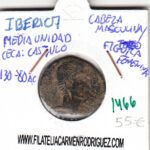 CRE1466 MONEDA IBERA MEDIA UNIDAD CASTULO 130-80 A.C