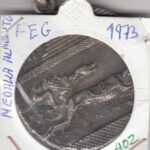 CRM0402 MEDALLA AL MERITO FEDERACION GALGOS 1973