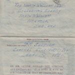 CRCAR333 AEROGRAMA DE LA FEDERACION MALAYA SELLO Nº 4 DE 1957